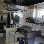 Hovedkjøkkenet til husmor og elever